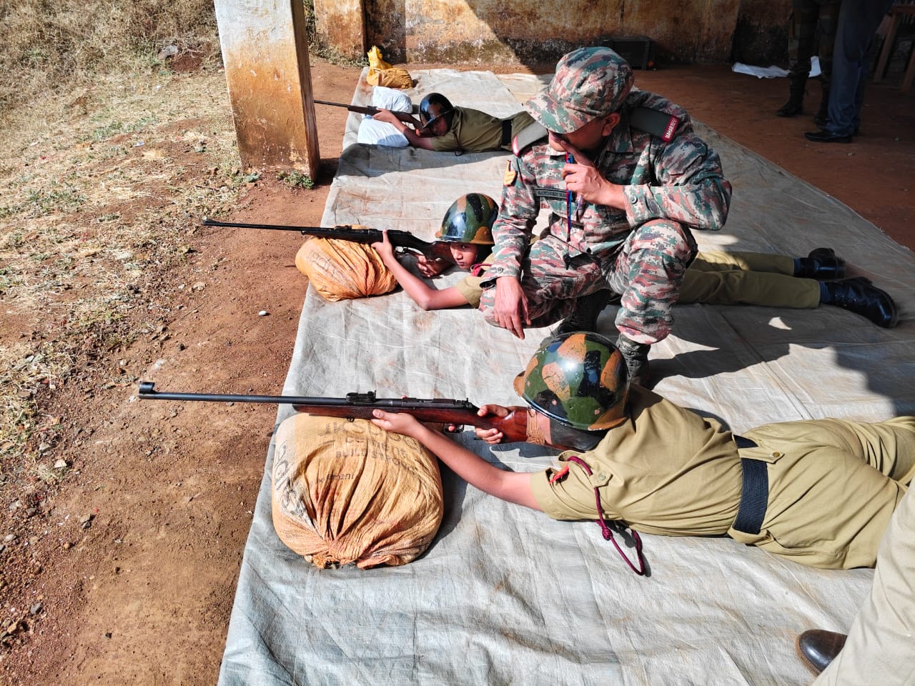 NCC Firing Drill